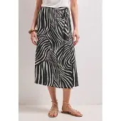 Street One Falda negro / blanco