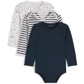 Tommy Hilfiger Pijama entero/body 'Essential' navy / blanco