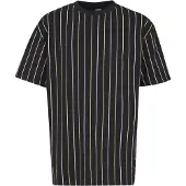 Urban Classics Camiseta amarillo / negro / blanco
