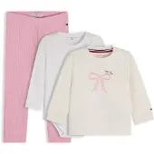 Tommy Hilfiger Conjunto 'Essential' rosa / talco / blanco