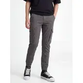 Jack & Jones Junior Pantalón 'Paul' gris oscuro