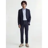 JACK&JONES JUNIOR Junior Traje 'Solar' azul noche