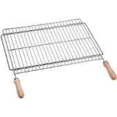 Sauvic Parrilla Extensible De Acero Inoxidable 60x40 Cm