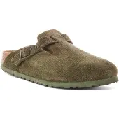 Birkenstock Zuecos Boston mujer - Kaki - 38