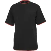 Urban Classics Camiseta rojo / negro