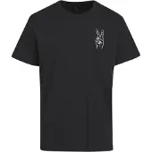 Mister tee Camiseta 'Peace Sign' negro / blanco