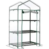 Linder Exclusiv GmbH Linder Exclusiv Invernadero de jardín MC4302 130x69x50 cm