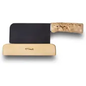 Roselli Chinese Chef Knife R730 Carbon Steel, Curly Birch, Chinese, cuchillo de chef, 15.5 cm