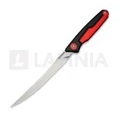 CIVIVI Navaja Shawka, Black & Red Aluminum, Satin