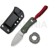 CIVIVI Fixed Blade Baby Banter, Green Canvas Micarta, SW