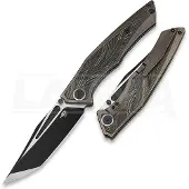 Bestech Navaja Togatta - Blackwash + Satin - Titanium + G10