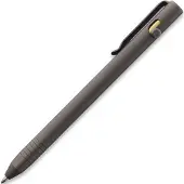 Big Idea Design Slim Bolt Action Pen SBA-SW Stonewashed Titanium, everyday carry pen, bolígrafo EDC