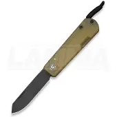 CIVIVI Navaja Slippy Sendy, Milled Bead Blast Ultem, Black Stonewash