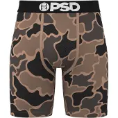PSD Calzoncillo boxer 'Duck Camo' marrón / marrón oscuro