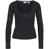 Noisy May Camiseta 'NMMaya' negro