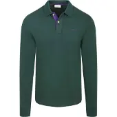 Gant Camiseta verde oscuro / lila oscuro