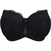 SugarShape Sujetador 'Diamond' negro