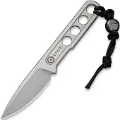 CIVIVI Circulus C22012-2, Stonewashed 10Cr15CoMoV cuchillo de cuello, diseño de Ostap Hel