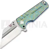 Artisan Cutlery Navaja Proponent Framelock CPM S35VN, blue/gold