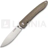 CJRB Navaja Ria, green micarta