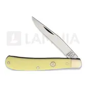 Bear & Son Navaja Trapper Yellow Delrin