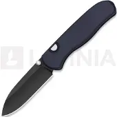 Kizer Cutlery Navaja Drop Bear Zero M390, Dark Blue Aluminum, DLC