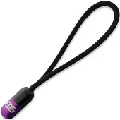 EOS Pill Bead Lanyard, negro, púrpura