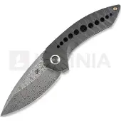 Kansept Knives Navaja ODD 21 Damascus Tiger Stripe