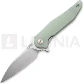 CJRB Navaja Agave Linerlock Jade G10