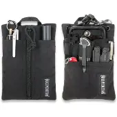 Maxpedition Organizador de bolsillo Platy 5" x 7", negro