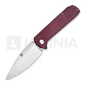 Artisan Cutlery Navaja Arion CPM S35VN, Micarta Titanium, rojo