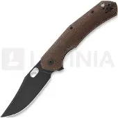 GiantMouse Cuchillo ACE Jutland Burlap Micarta