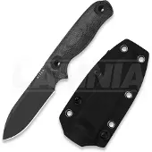Kizer Cutlery Cuchillo Drop Bear Fix 3 1095, Black Micarta