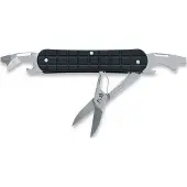 FOX Vulpis 3-Tools FX-VPGPW-130-F3-BK, Stainless Steel, Black Aluminum multiherramienta