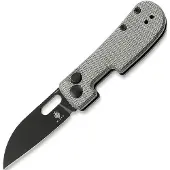 Kizer Cutlery Banish, Black Micarta