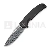 We Knife Navaja Beacon Hakkapella Damasteel