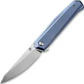 Kansept Knives Navaja Integra Framelock Blue Anodized Ti