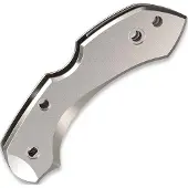 Flytanium Titanium Scale Kit For Spyderco Dragonfly, Stonewash