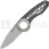 Gerber Navaja Remix Linerlock, hoja dentada