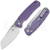 Bestechman Navaja Cicada - Satin - G10, púrpura