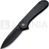 CIVIVI Navaja Button Lock Elementum II, negro