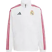 Adidas Chaqueta deportiva 'REAL H ANTH' rojo / negro / blanco