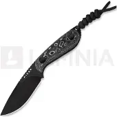 Kizer Cutlery Cuchillo Buddy M390, White Storm CF, Satin Brushed/DLC