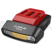 Klarus HC3 Cap Visor Light, rojo