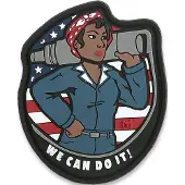 Maxpedition Insignia RIVETING ROSIE (FULL COLOR)