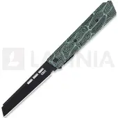 CRKT Navaja Zephyr, verde, blanco