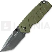 Smith's Sharpeners Navaja Campaign Linerlock, verde olivo