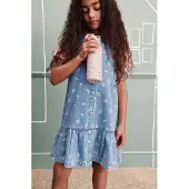 Liewood Vestido 'Sybilla' azul denim / blanco