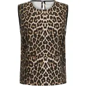 Kaffe Top 'KAJessica' beige / negro