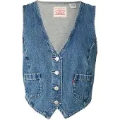 Levi's Chaleco 'Tailored Vest Denim' azul denim